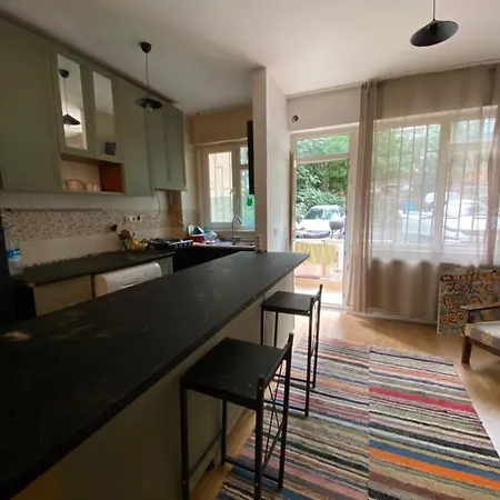 Cihangir’in Merkezinde 1+1 Bahçeli Dubleks Daire Apartamento
